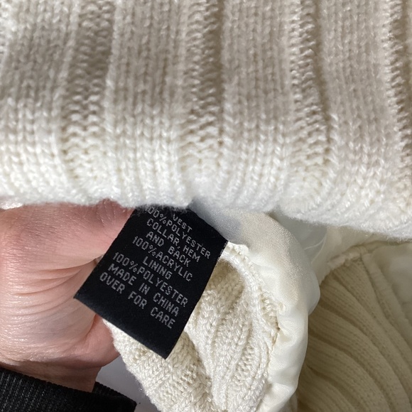 IN STUDIO Ruffled Vest Womens Medium - Picture 5 of 5